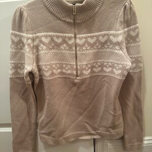 Generation Love 3/4 zip sweater